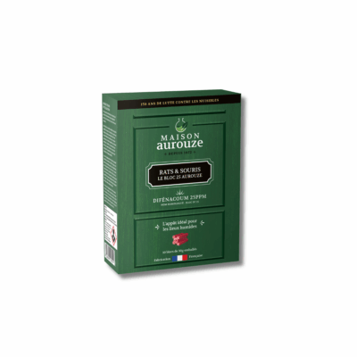 Blocs anti-rongeurs Aurouze 10x30g