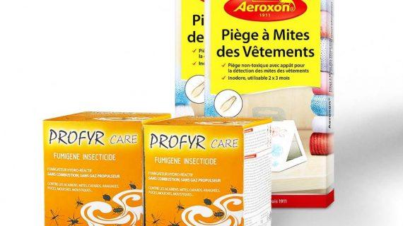 Kit anti mites de vêtements