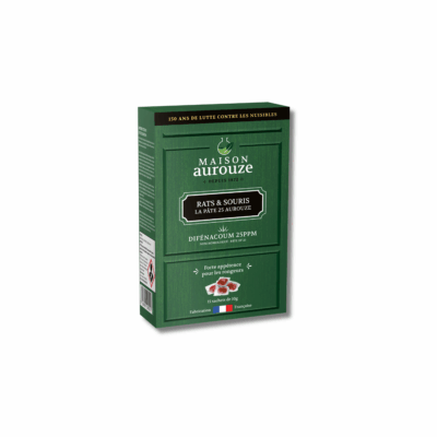 Pâte anti rongeurs Aurouze 15x10gr