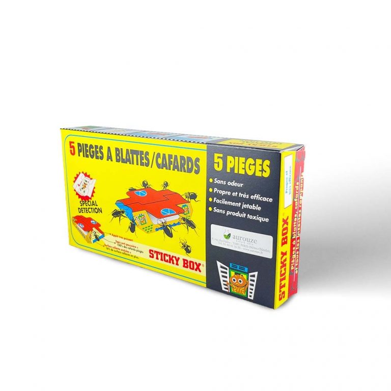 Piège à Cafards - Lot De 32 Pièges Collants - Efficace 2 Mois, Sans Produits Chimiques - Pour Intérieur Et Extérieur