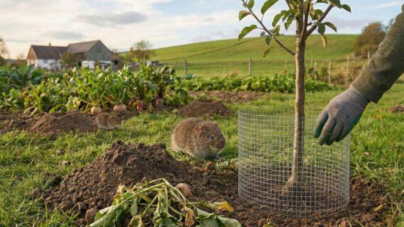 Découvrez comment protéger votre jardin des rats taupiers.