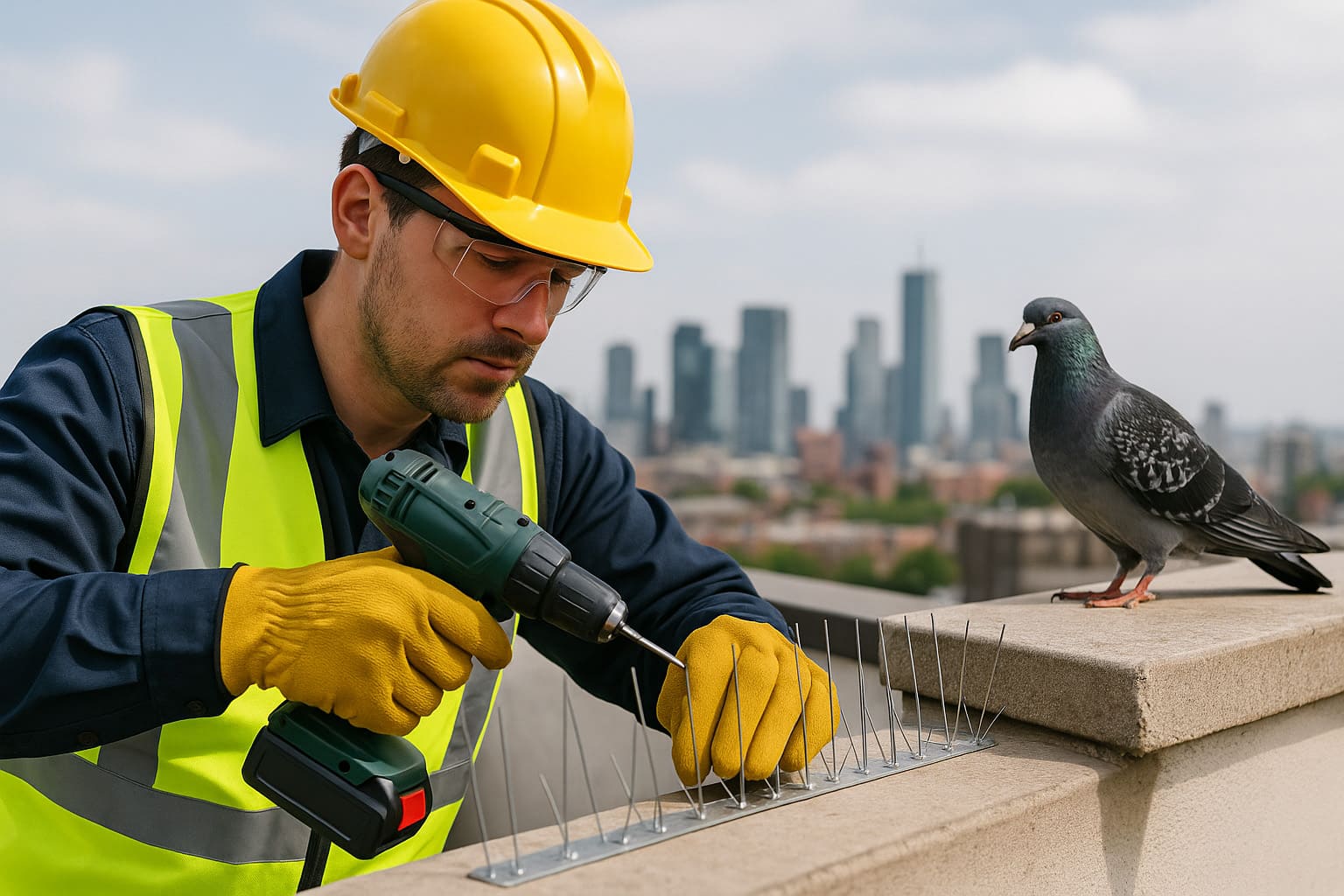Se débarrasser des pigeons