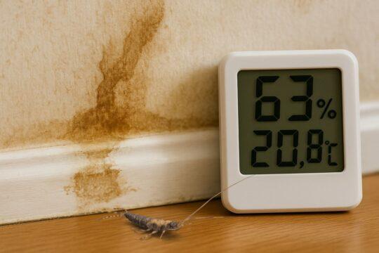 Le poisson d'argent un indicateur d'humidité dans votre maison